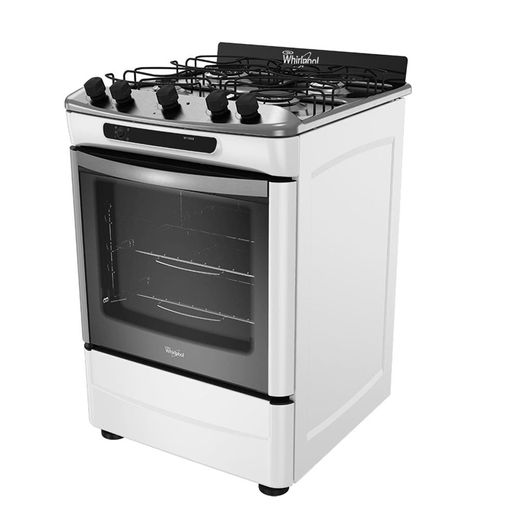 Cocina 4 hornallas a Gas 60 cm Blanca - whirlpoolarg