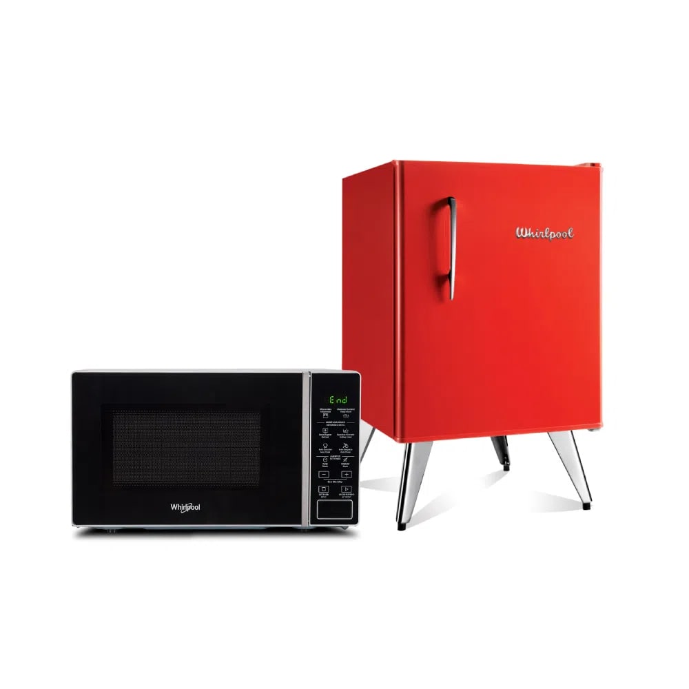 Combo Whirlpool Retro y Microondas - whirlpoolarg